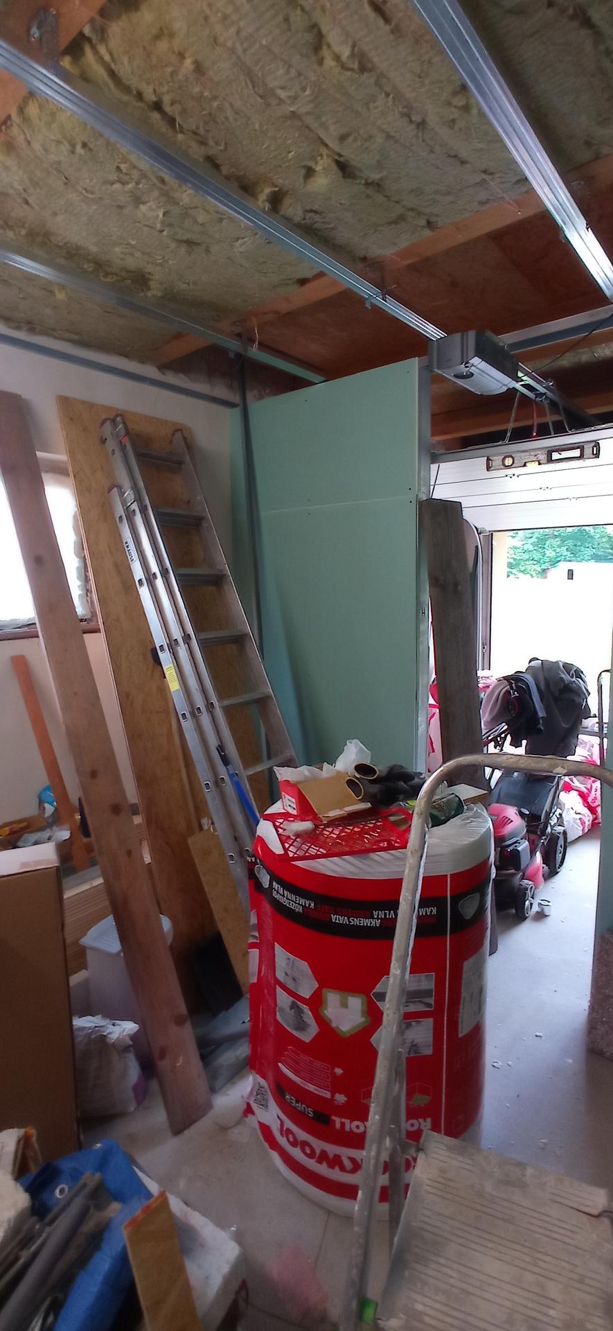 Budování sauny v garáži - Obrázek č. 3