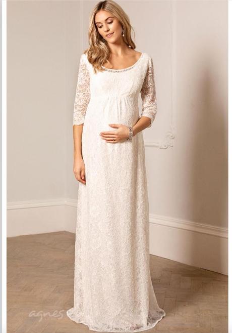 Těhotenské svatební šaty Tiffany Rose - Freya - Obrázek č. 1