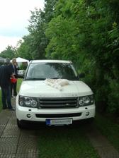Svadobné autíčko - RANGE ROVER