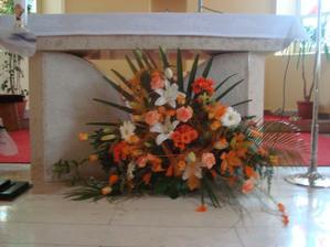 Ikebana v kostole