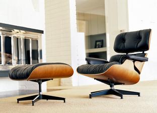 Charles & Ray Eames - Lounge Chair (670) & Ottoman (671) - 1956