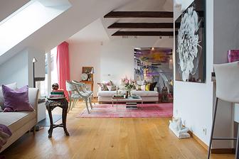Loft apartment stockholm