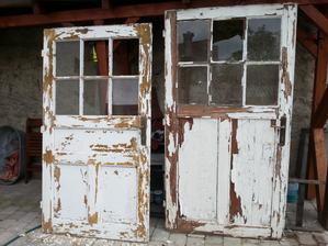 zvysne dvere pred prvym cistenim