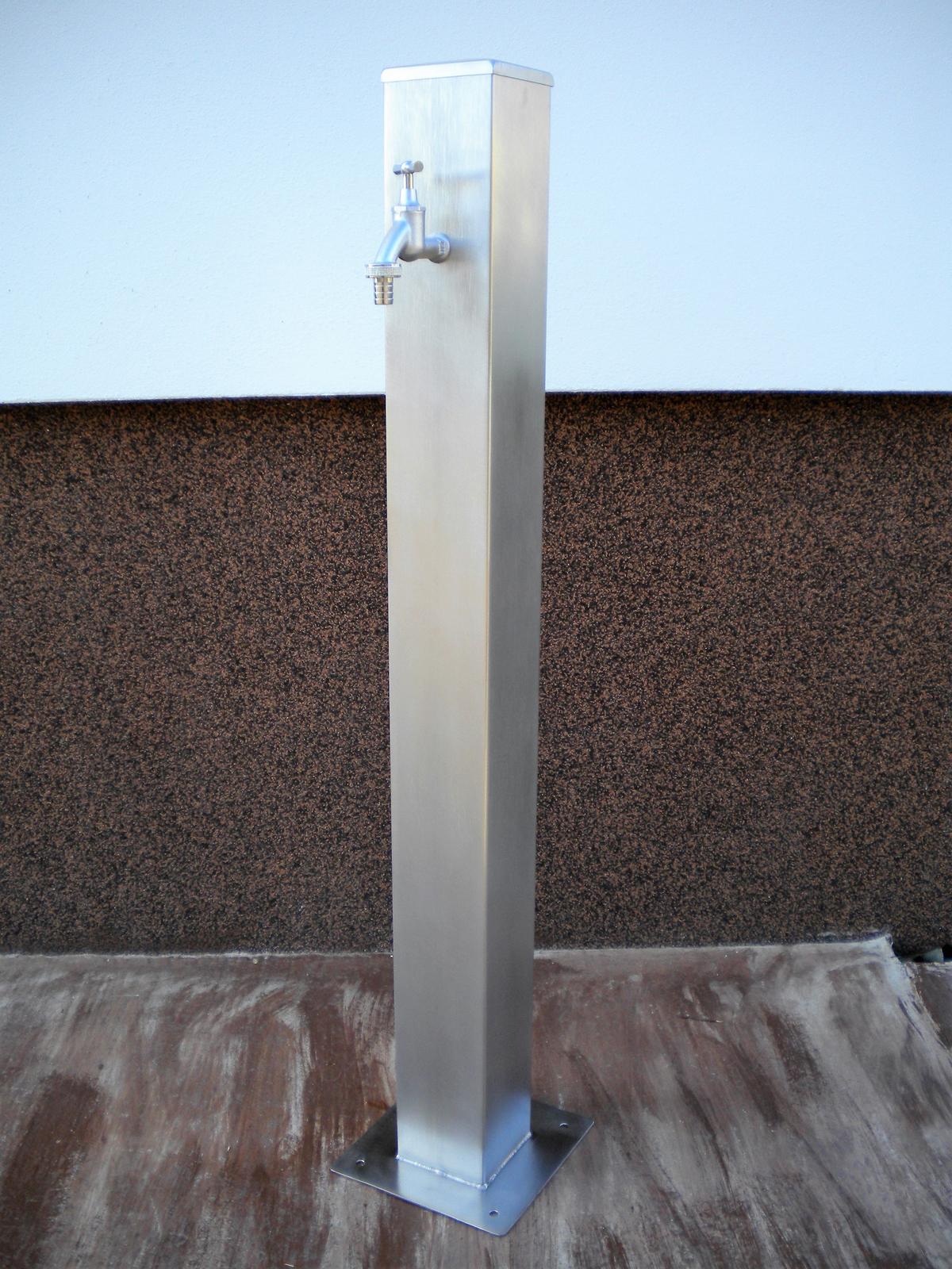 Nerezový záhradný stĺpik na vodu P&N 100-10R 1/2" alebo 3/4" - Obrázok č. 2