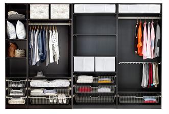 Koukám na na nabídku skříní IKEA. V chodbě máme prostor 3,6m široký kde je plánovaná šatní a úložní skříň. Původně vestavná, ale když tak koukám na ceny IKEA, vyšlo by nás to lehce přes 20tis. a to vestavná na zakázku bude o dost dražší...