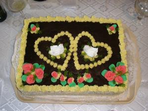 torta z oficialnych zasnub - 22.7.2007