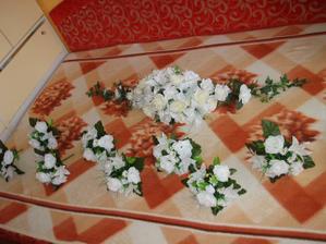 ikebana s kytickami