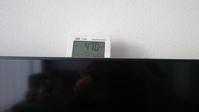 rekuperacku som nastaveu polla vidichanosti zduchu,nato mam tento ukazuvak,takze kopu cerstveho zduchu mam nutri bez otvarana oken, nemam este ale nainstaluvani zemni solankovi vimenik preto aj take nechutne penaze vihadzujem za kureni