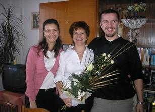 S mojou mamkou na oslave jej narodenín