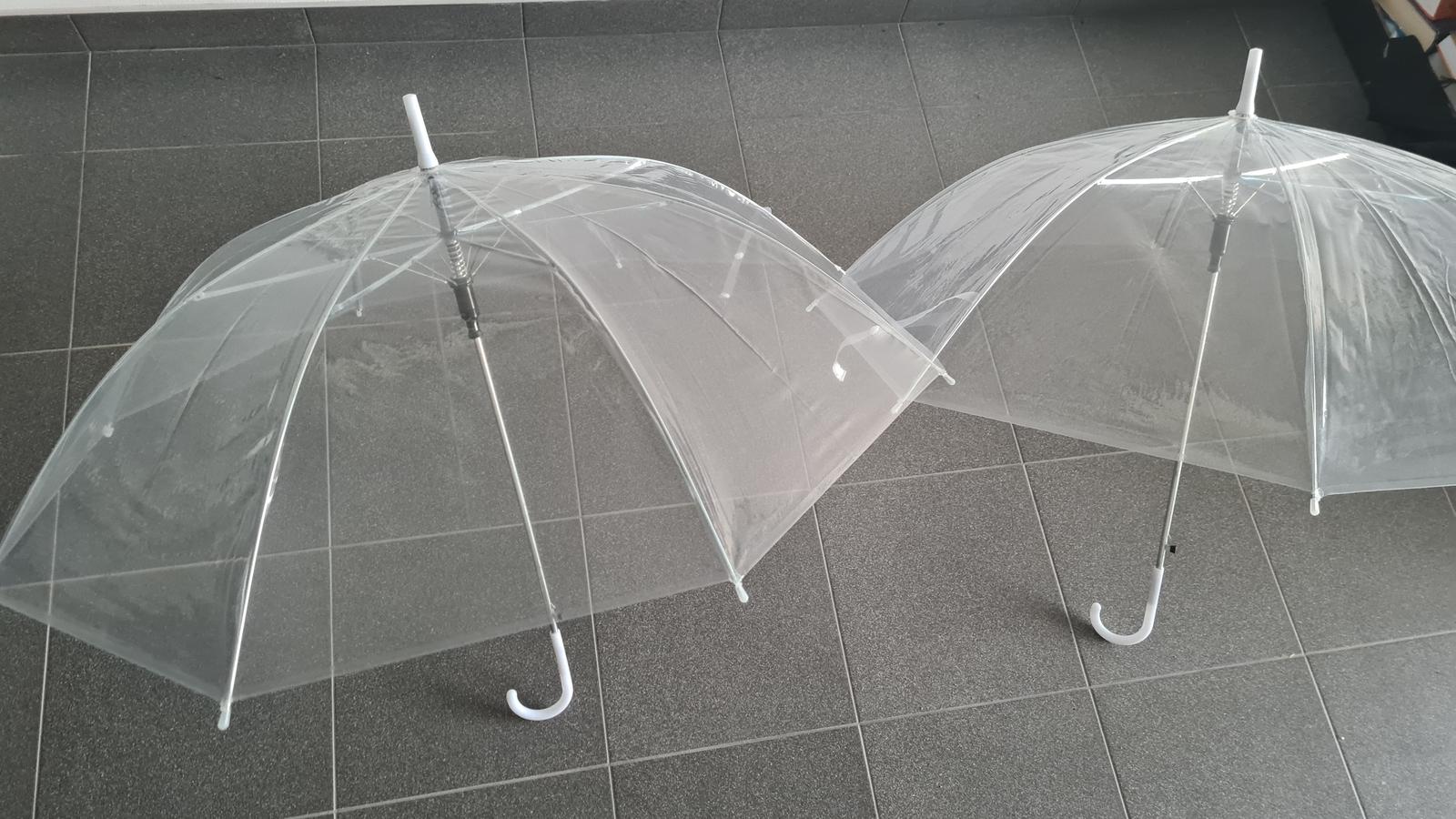 2 ks průsvitných deštníků - Obrázek č. 3