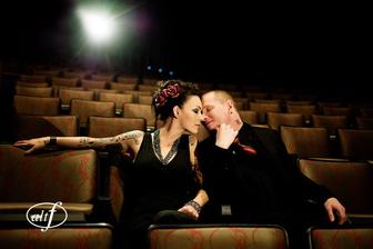 Corey Taylor (Slipknot) & Stephanie Luby (2009)