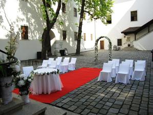Brno Špilberk - Nádvoří