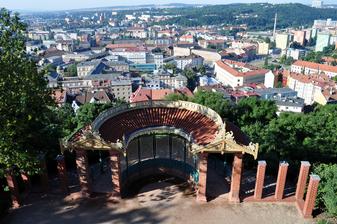 Brno Špilberk - Vyhlídkový altán