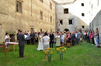 Hrad a zámek Dolní Kounice - Atrium