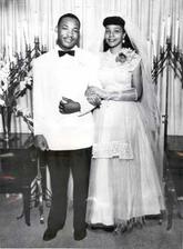 Martin Luther King Jr a Coretta Scott (1953)