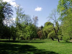 Městský park Chrudim