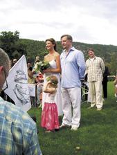 Petr Čtvrtníček a jeho přítelkyně Renata (2006)