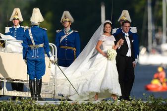 Švédská princezna Madeleine a Christopher O'Neill (2013)