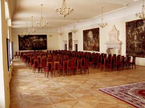 Hrad a zámek Jindřichův Hradec - Rytířský sál