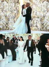 Kim Kardashian a Kanye West (2014)