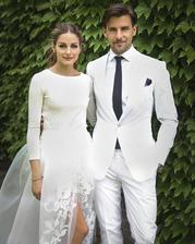Olivia Palermo a Johannes Huebl (2014)