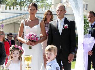 David Jarolím a Denisa Hamerníková (2013)
