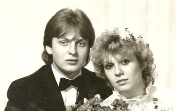 Láďa Křížek a jeho manželka Taťána (1985)