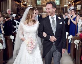 Geri Halliwell a Christian Horner (2015)