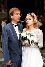 Meky Žbirka a manželka Kateřina (1988)