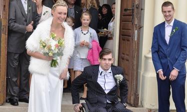 Lukáš Šembera a jeho manželka Iveta (2015)
