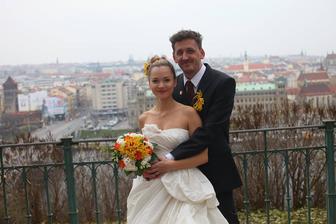 Radka Třeštíková s manželem Tomášem (2012)