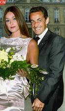 Nicolas Sarkozy a Carla Bruni (2008)