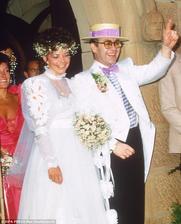 Elton John a Renate Blauel (1984)
