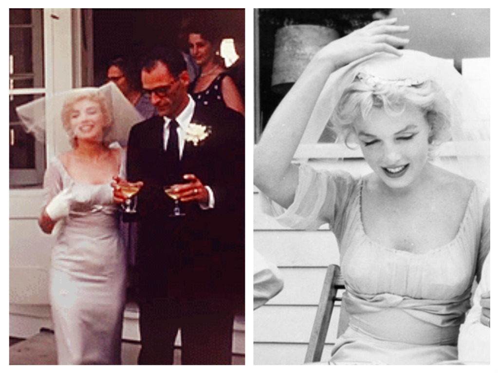Svatby celebrit - Marilyn Monroe a Arthur Miller (1956)