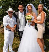 Davide Mattioli a manželka Lenka (2015)