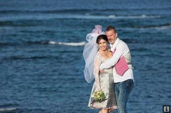 Nela Boudová a manžel Saša (2016)