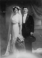 Tomáš Baťa a Marie Menčíková (1912)