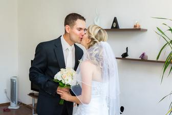 předávání kytičky :)