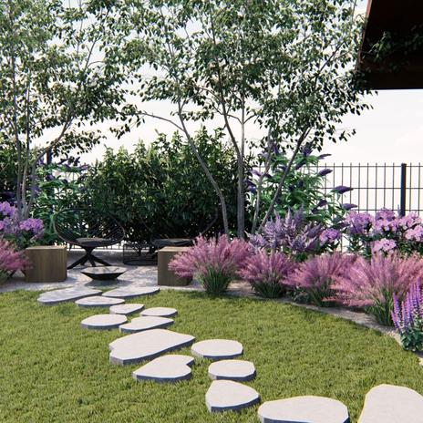 Návrh záhrady na Liptove