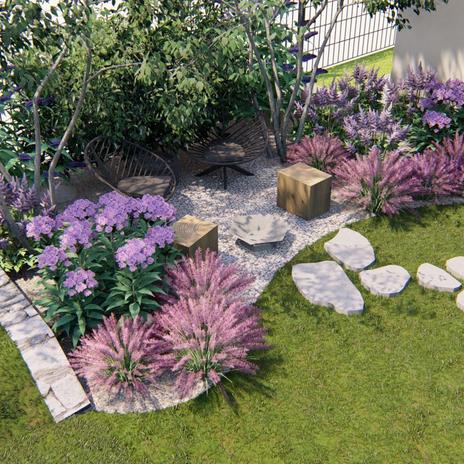 Návrh záhrady na Liptove