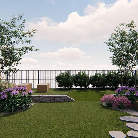 Návrh záhrady na Liptove