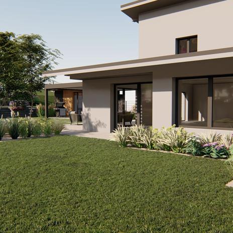 Záhrada vo svahu na Orave