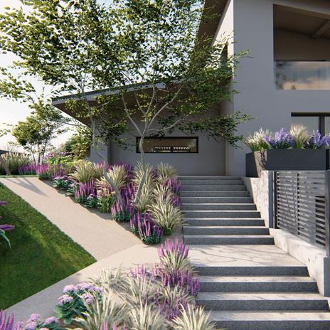 Záhrada vo svahu na Orave