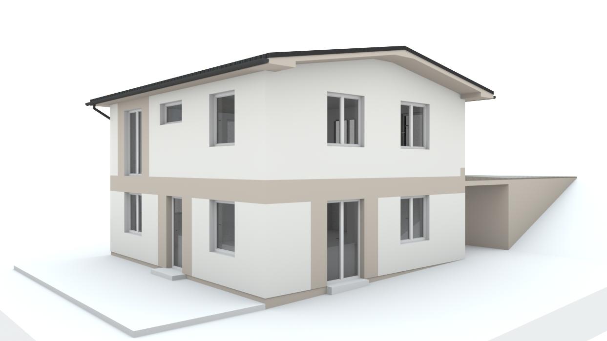 Grafický návrh fasády rodiinného domu - Obrázok č. 18