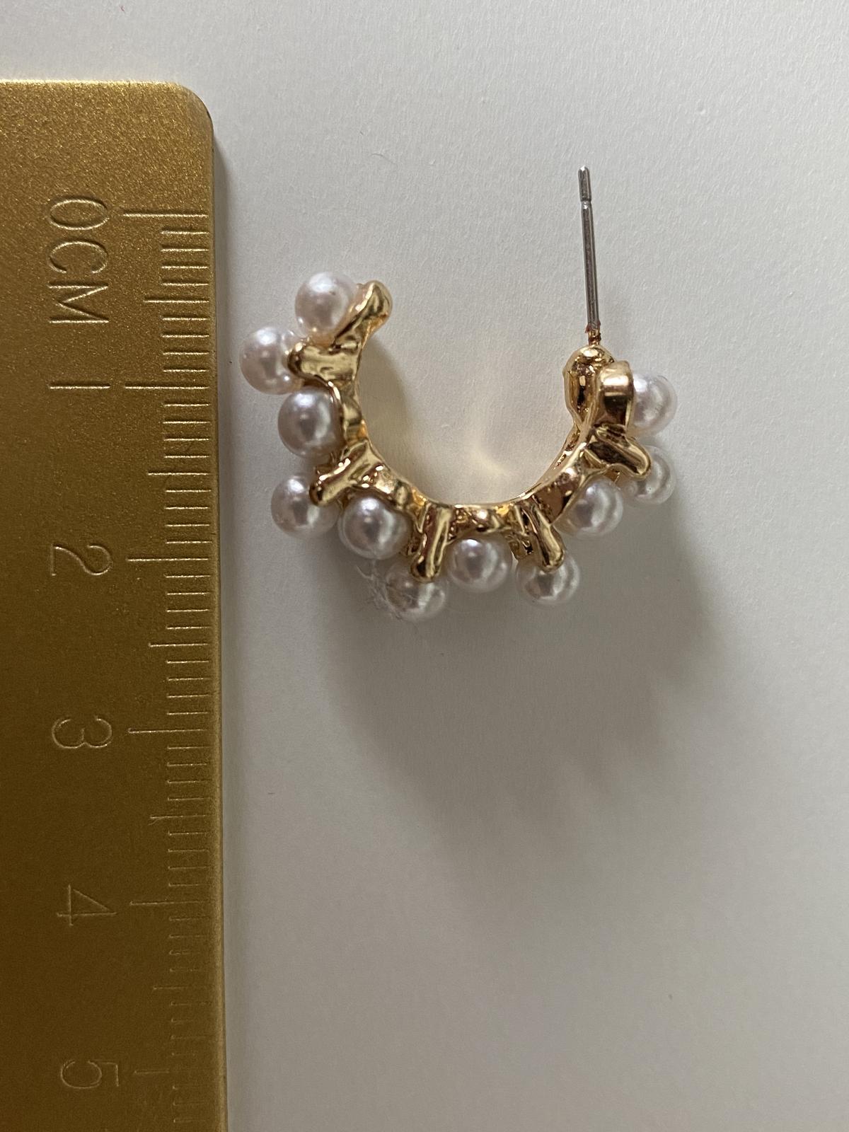 Náušnice s perličkami – bižuterie - Obrázek č. 2