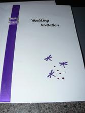 Wedding invites , evening invites are the same x