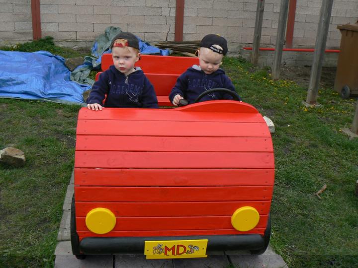 Auto pro děti na zahradu - Konečně můžeme jet na výlet :-D