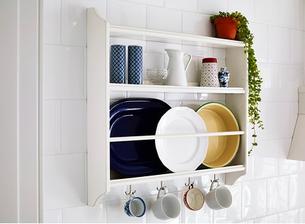 z polic na stenu sa budem rozhodovat medzi touto: polica na taniere stenstorp Ikea 50eur