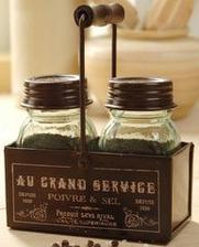 alebo tato solnicka a peprenka Sel et Poivre Vintage Salt & Pepper cruet Amazon 15 eur