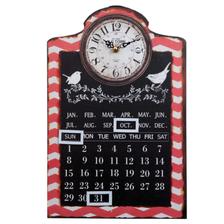 Hodiny s kalendárom OLD TOWN www.doplnkydodomu.sk 17eur nad komodu
